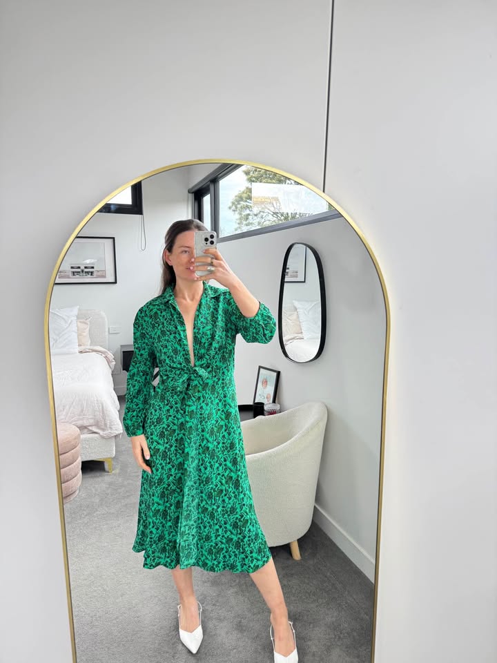 Scanlan Theodore Silk Dress - size 10