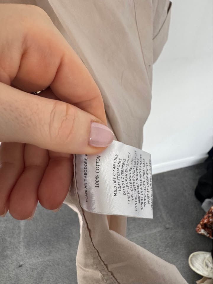 Scanlan Shirt Dress - size 10