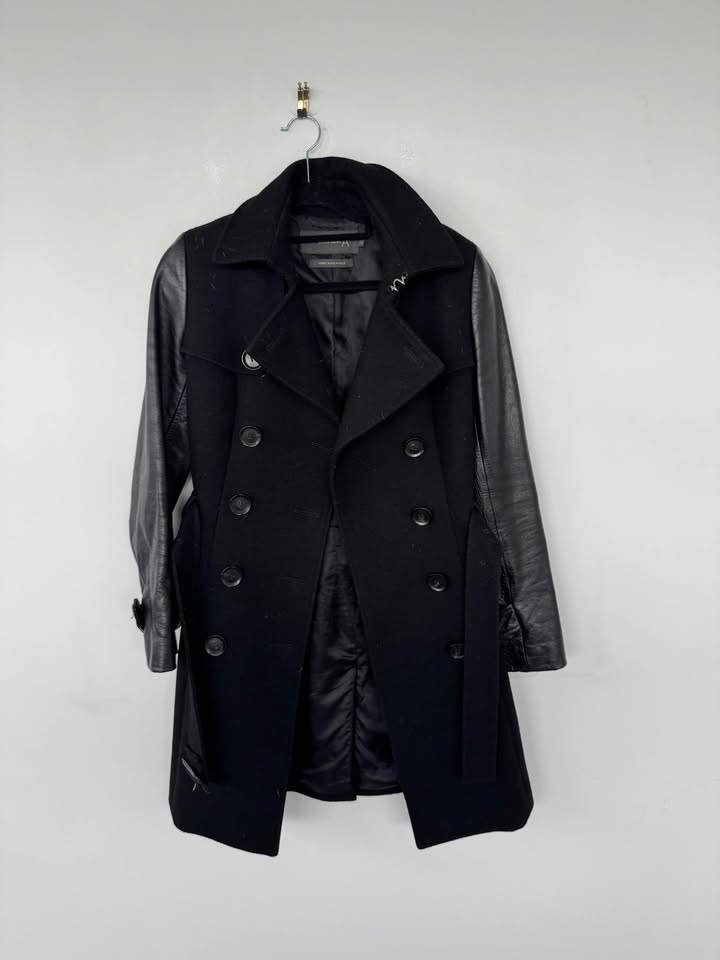 AG Leather Coat - size 6