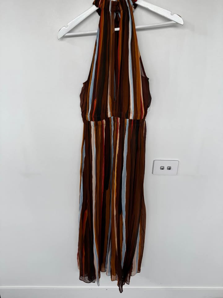 Scanlan Theodore Silk Dress - size 8