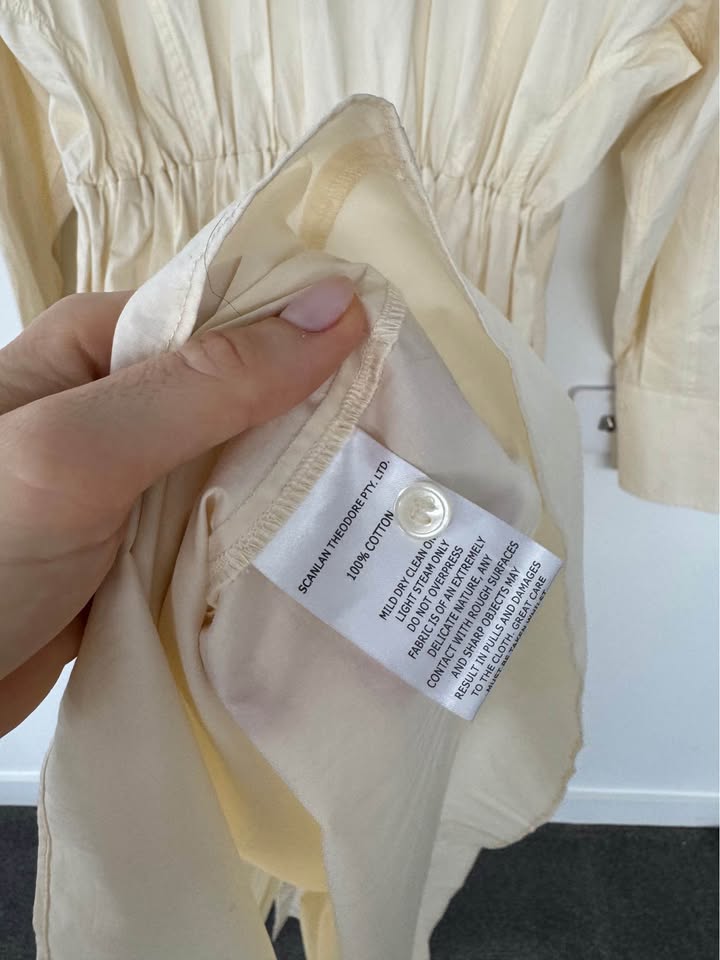 Scanlan Theodore Shirt Dress - size 6