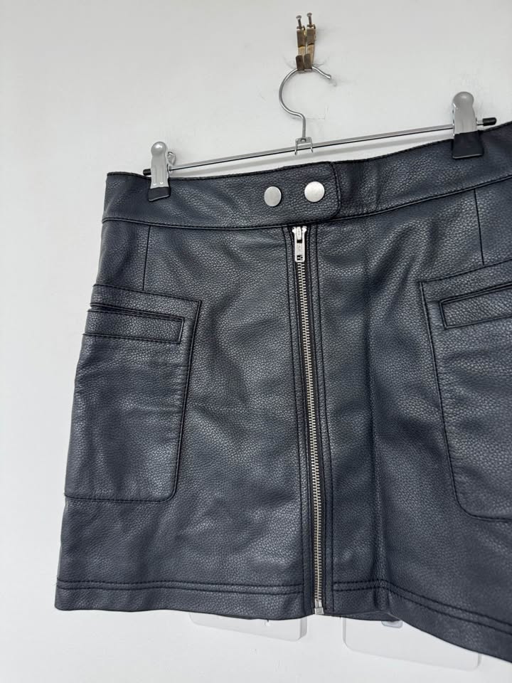 Free People Leather Skirt - size 4 (8)