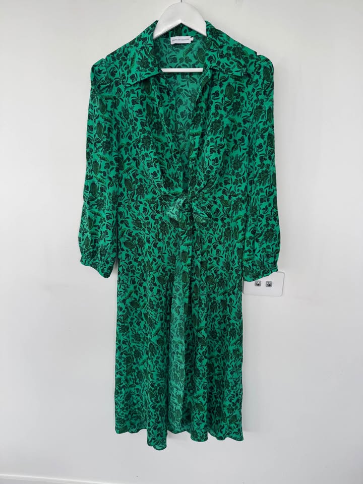 Scanlan Theodore Silk Dress - size 10