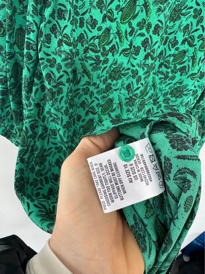 Scanlan Theodore Silk Dress - size 10