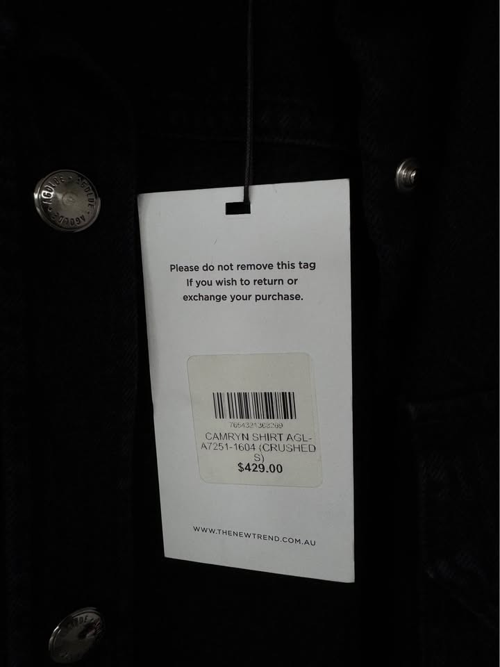 Agolde Denim Jacket - size small BNWT