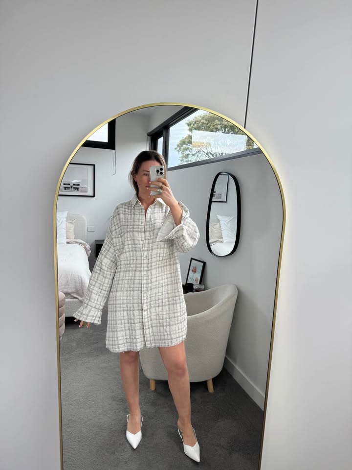 Maje Wrap Dress - size 42 (large)