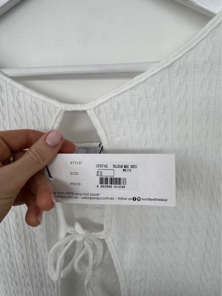 SNDYS Knit Dress - size small BNWT