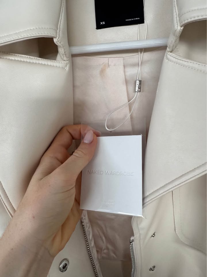 Naked Wardrobe Jacket - size XS BNWT