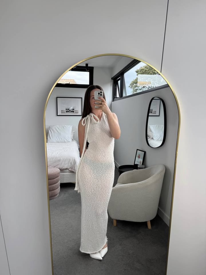 Oh Polly Knit Maxi Dress - size XS