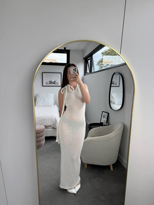 Oh Polly Knit Maxi Dress - size XS