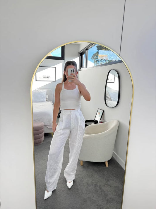 AEXAE Linen Pants - size small BNWT