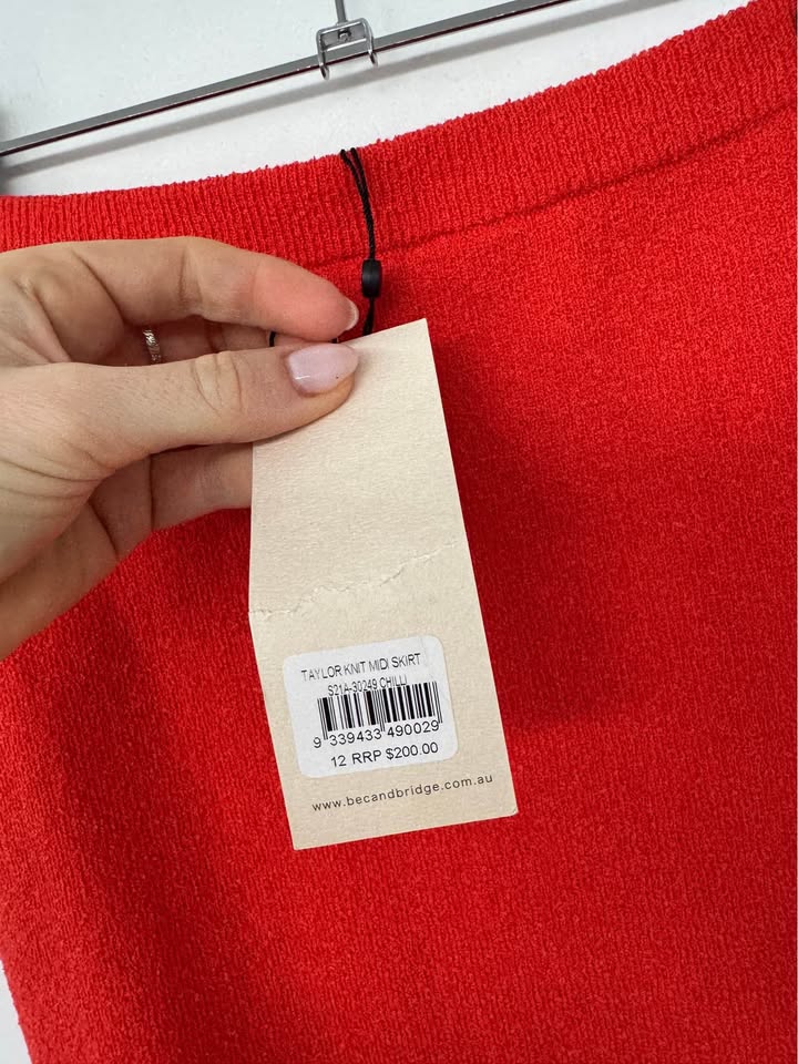 Bec + Bridge Skirt - size 12 BNWT