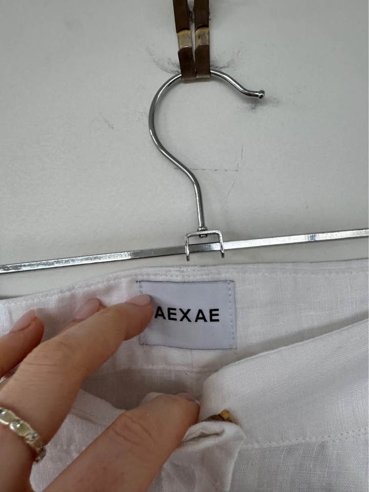 AEXAE Linen Pants - size small BNWT