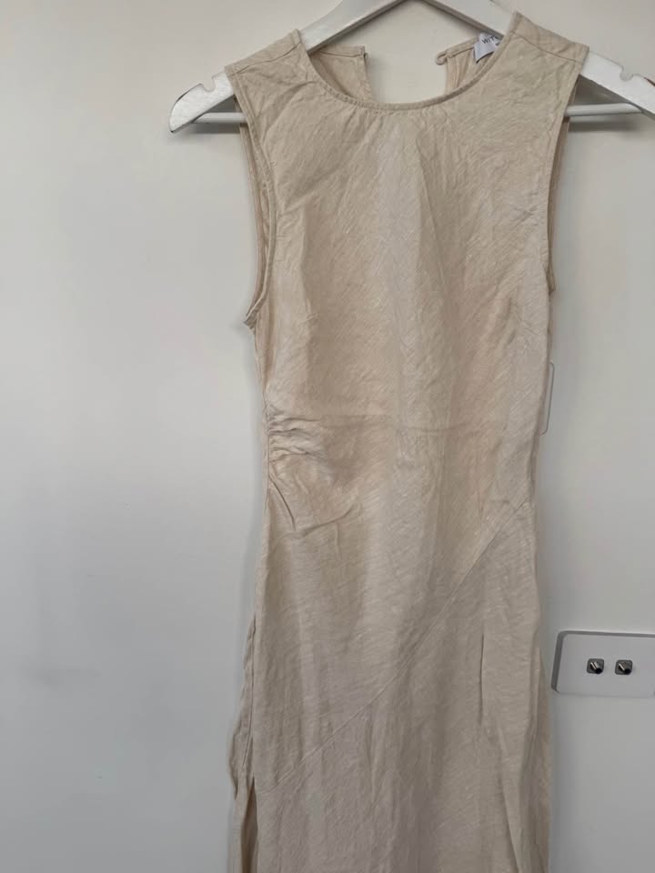 Witchery Linen Dress - size 8