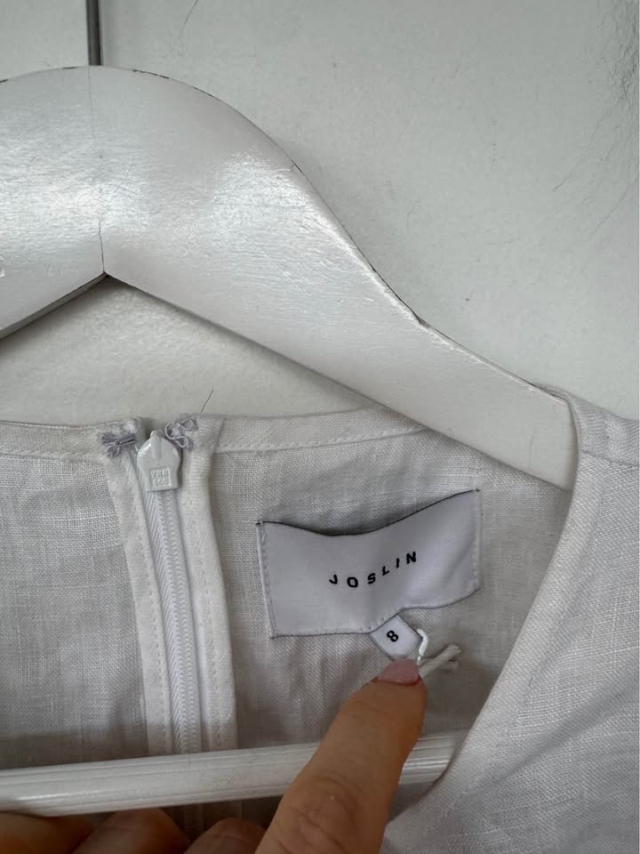 Joslin Linen Blouse - size 8 BNWT