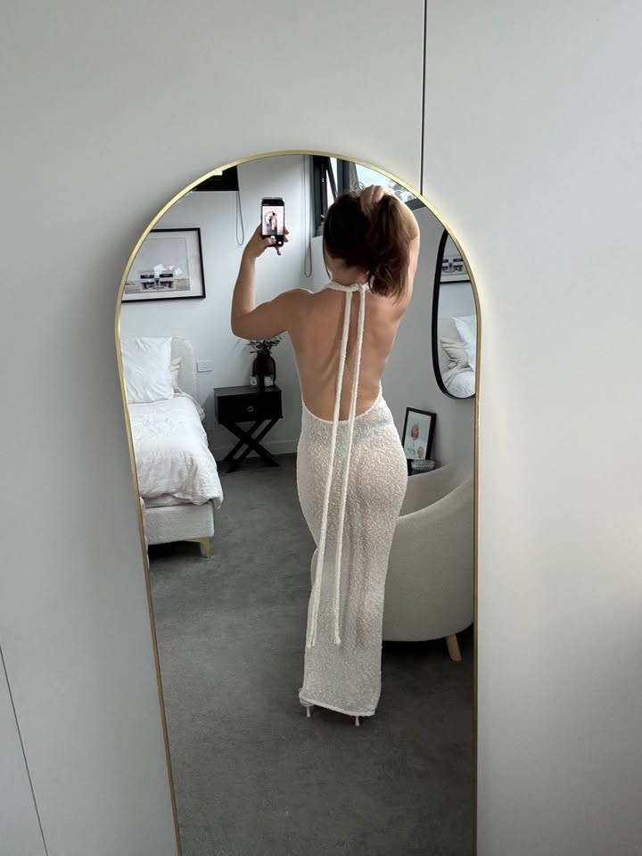 Oh Polly Knit Maxi Dress - size XS