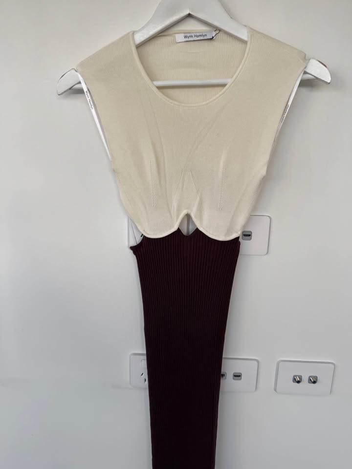 Wynn Hamlyn Knit Dress - size small RRP $595 BNWT