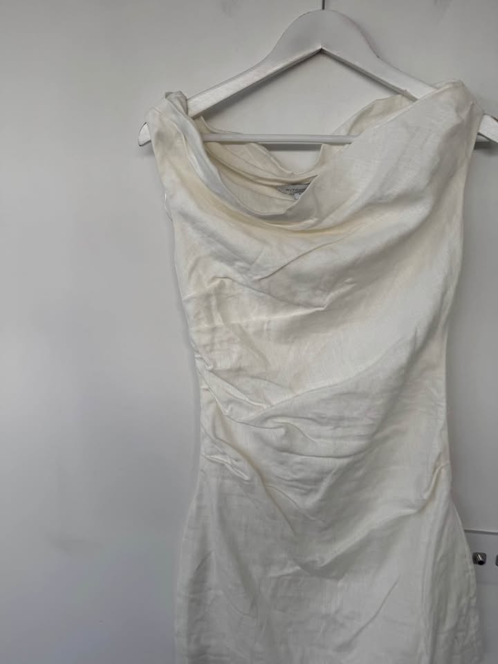 Witchery Linen Mini Dress - size 8