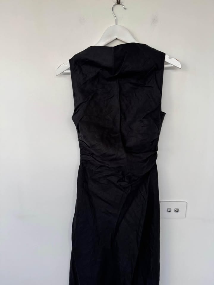 Sheike Linen Maxi Dress - size 8