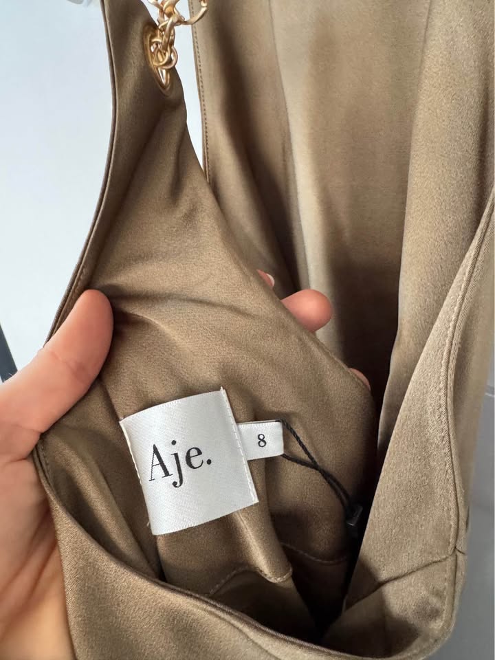 Aje Maxi Dress - size 8 BNWT