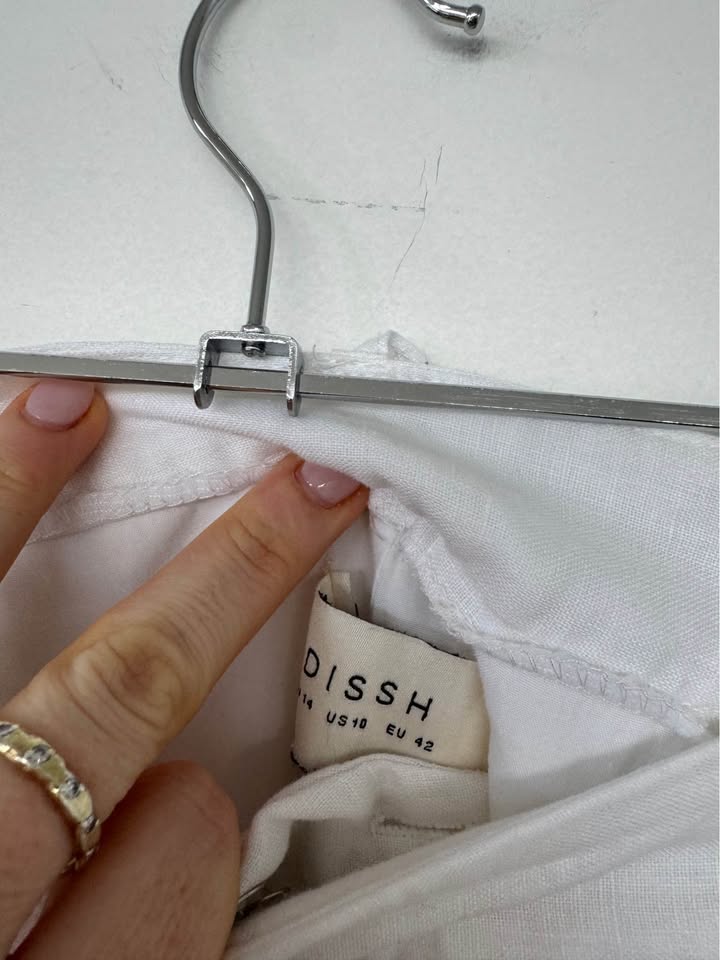 Dissh Linen Pants - size 14