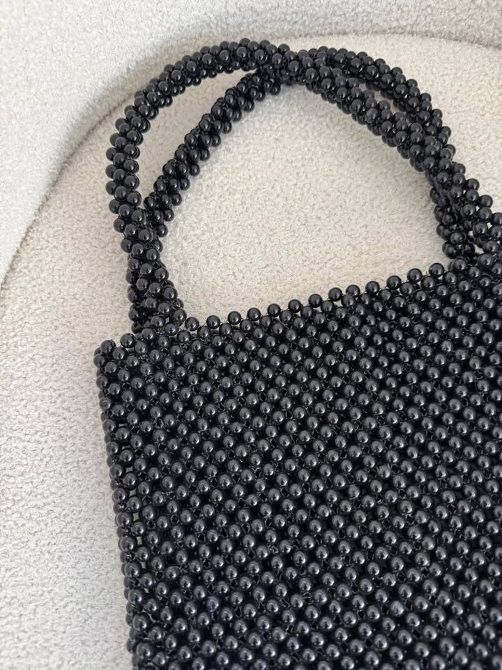 Clover Beaded Bag
