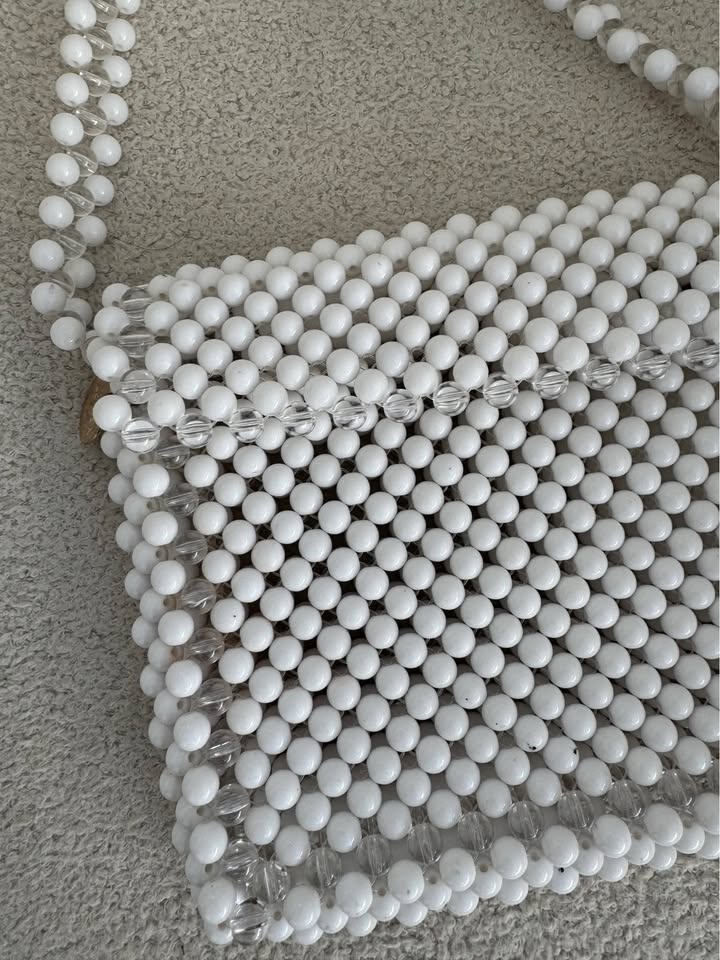 Clover Beaded Bag