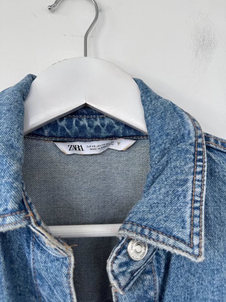Zara Denim Dress - size XS