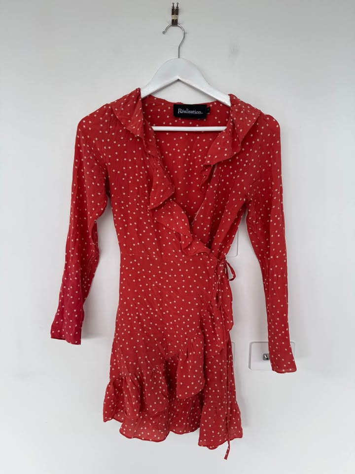 Realisation Silk Mini Dress - size small