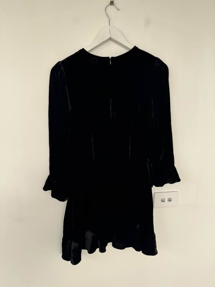 Realisation Velvet Mini Dress - size small