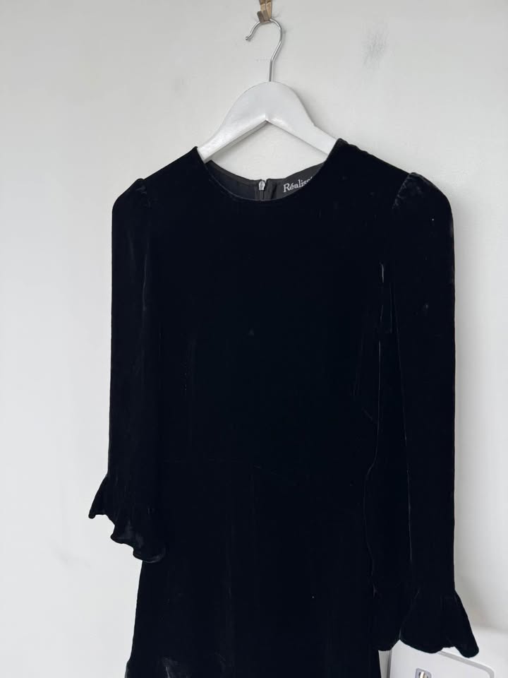 Realisation Velvet Mini Dress - size small