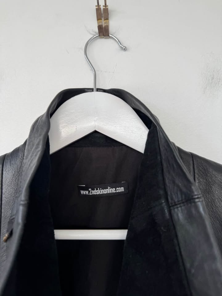 2nd Skin Leather Jacket - size 10