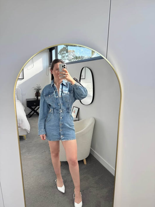 Zara Denim Dress - size XS