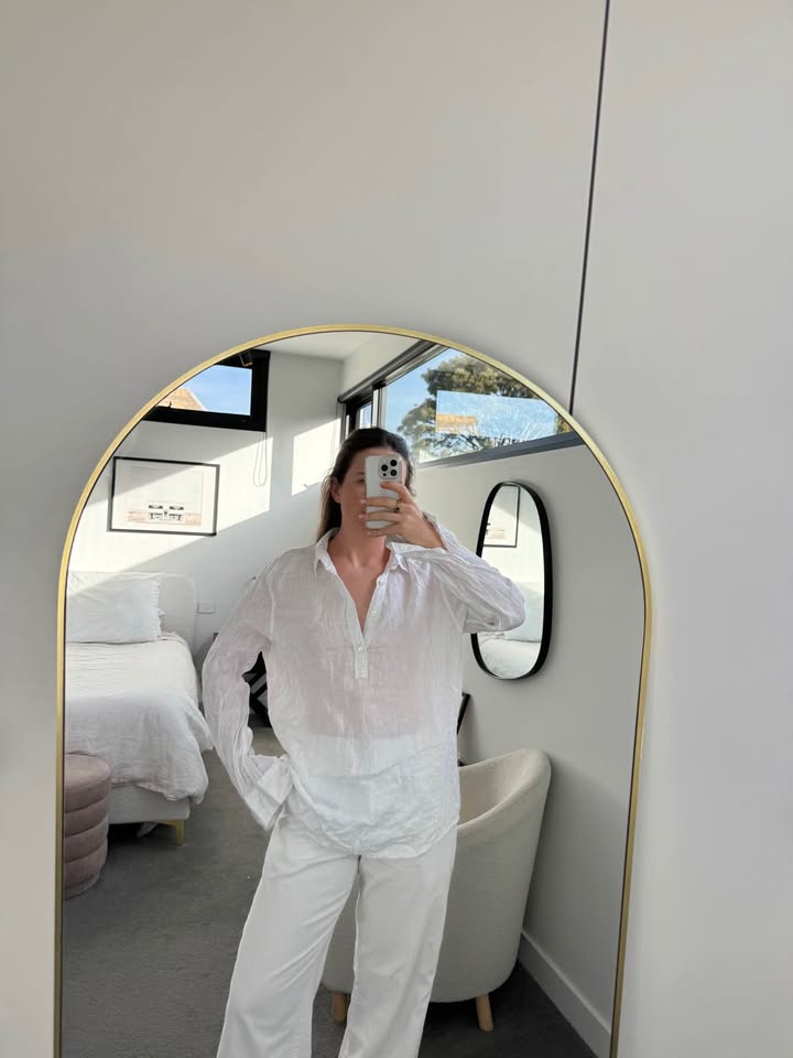 Venroy Linen Shirt - size large