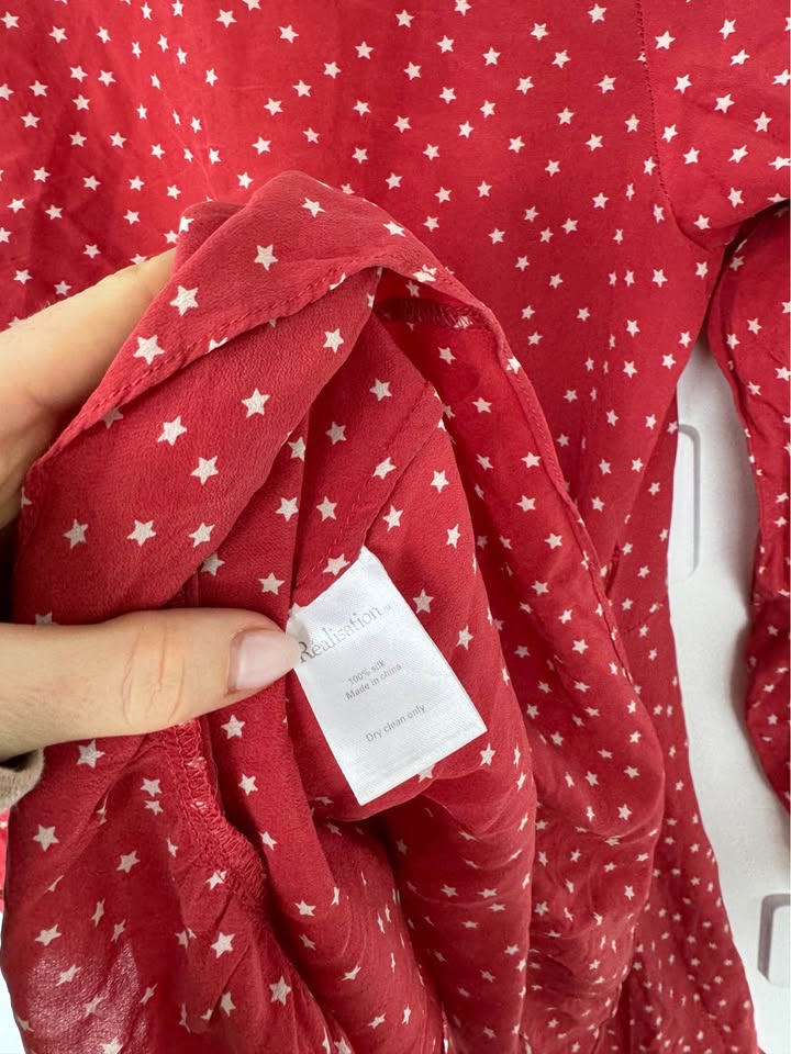 Realisation Silk Mini Dress - size small