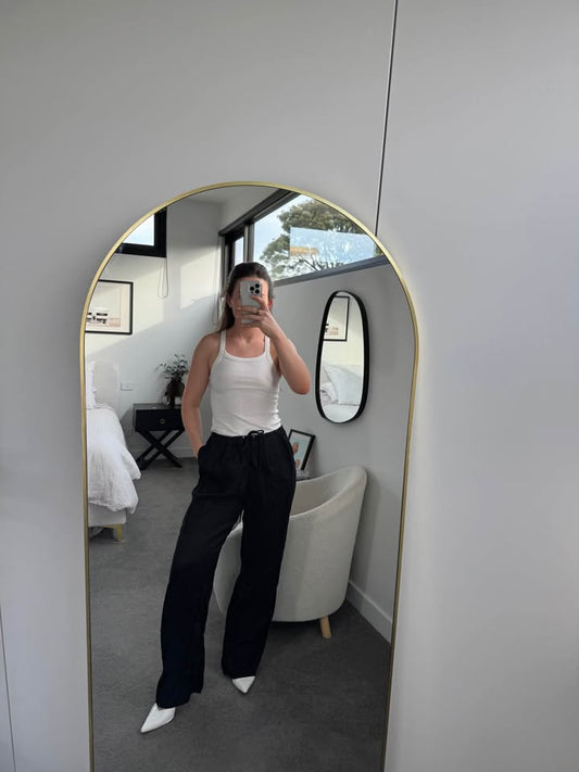Dissh Linen Pants - size 8
