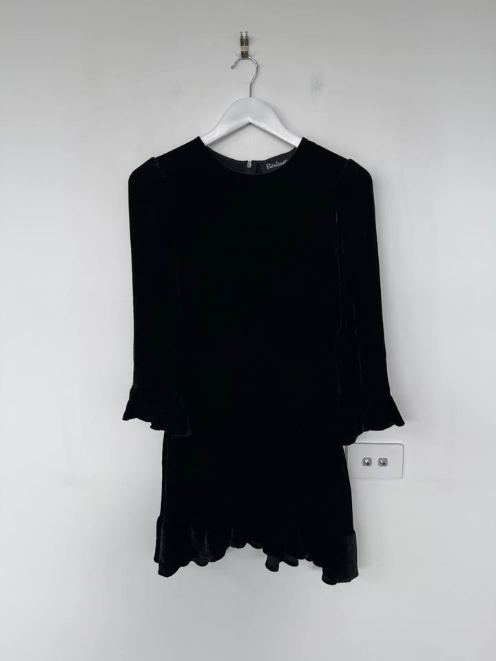 Realisation Velvet Mini Dress - size small