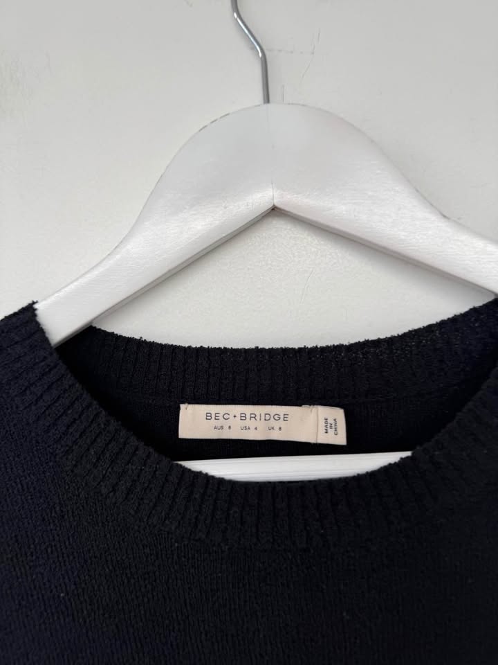 Bec + Bridge Knit Top - size 8