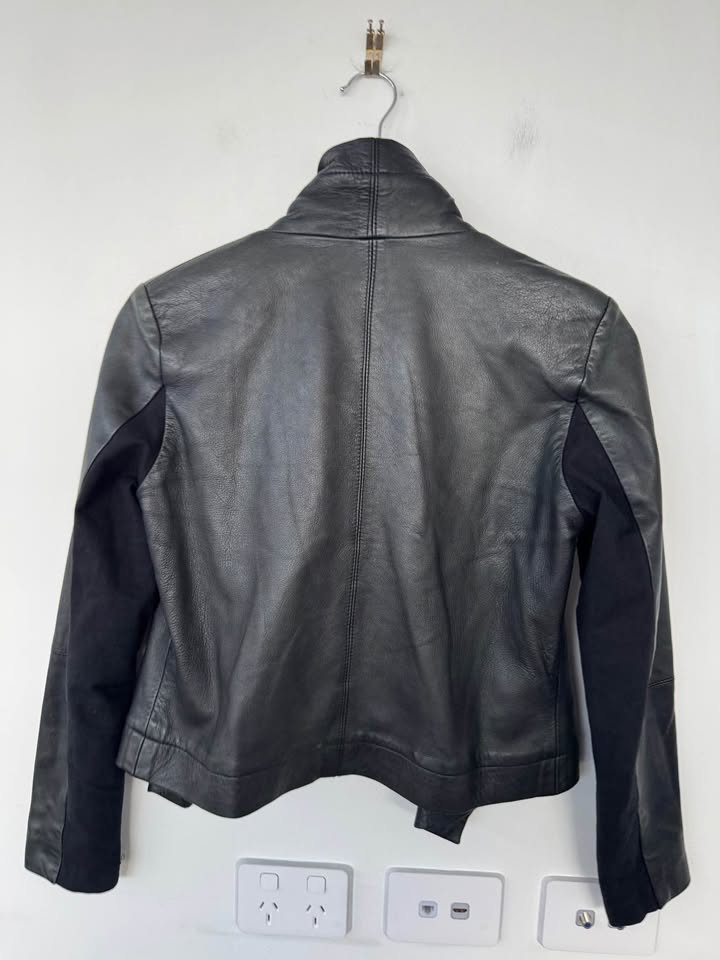 2nd Skin Leather Jacket - size 10