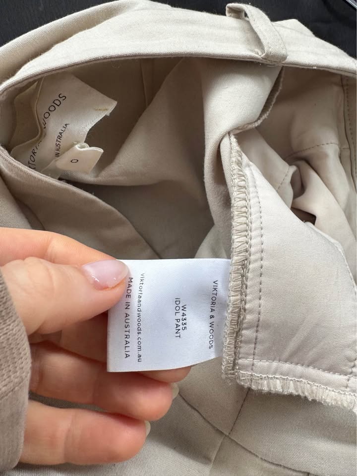 Viktoria and woods pants - size 0
