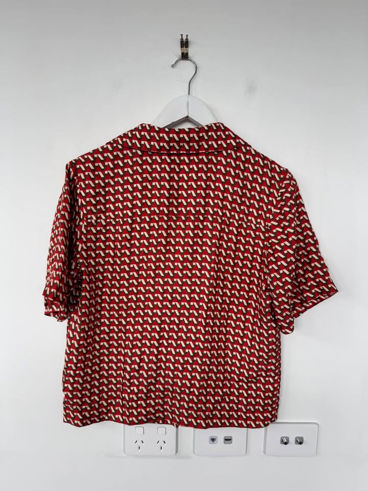 Venroy Silk Shirt - size XS