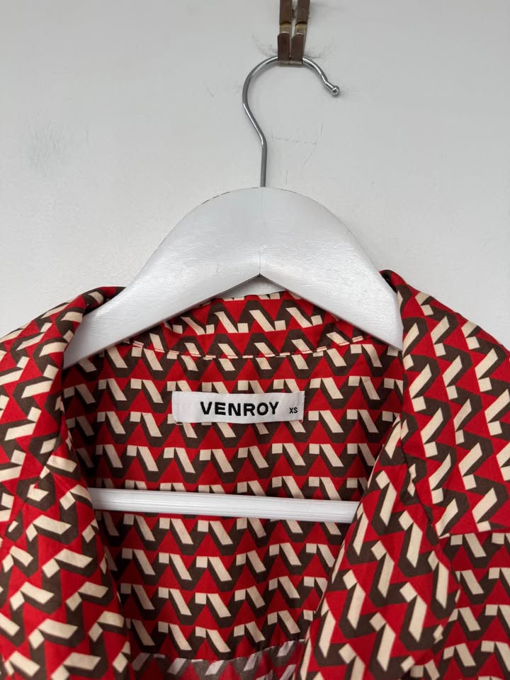 Venroy Silk Shirt - size XS