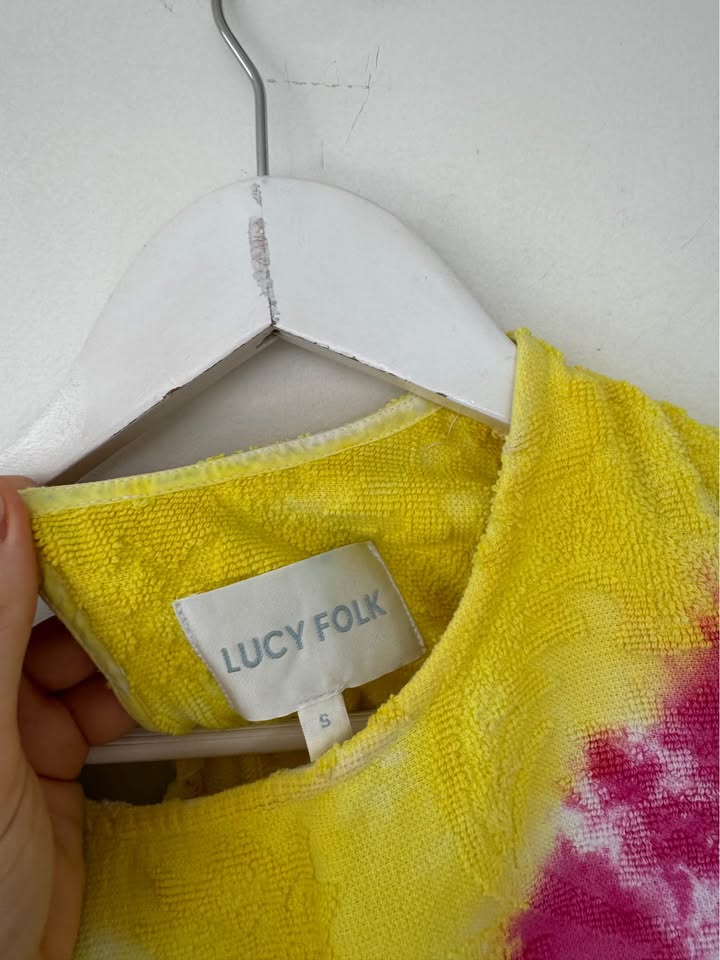 Lucy Folk Dress - size small