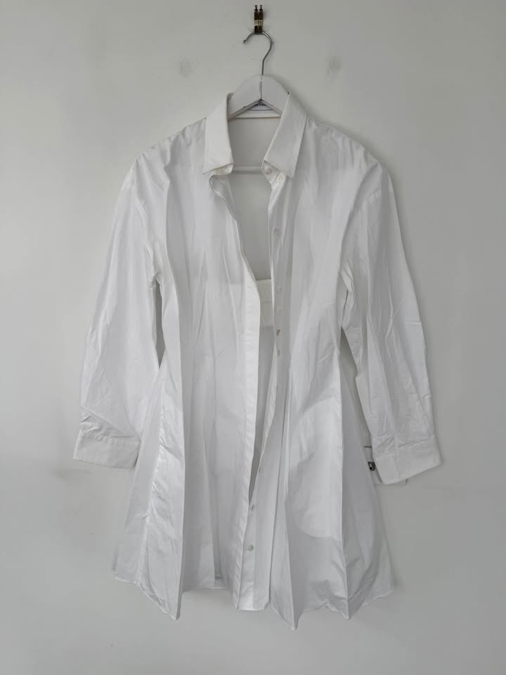 Scanlan Theodore Shirt Mini Dress - size 10