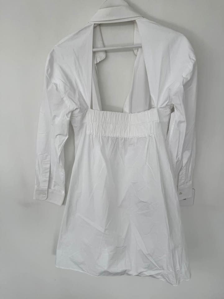 Scanlan Theodore Shirt Mini Dress - size 10