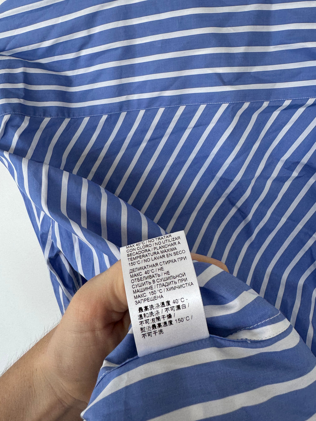 Ermano Scervino Striped Shirt Dress - Size 48