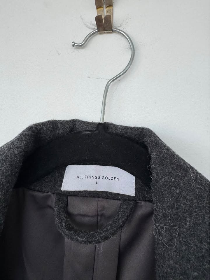 All things golden coat - size large