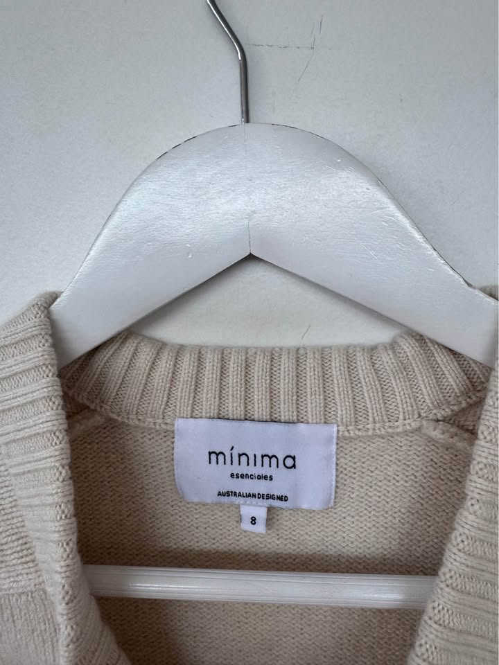 Minima Wool Blend Jumper - size 8