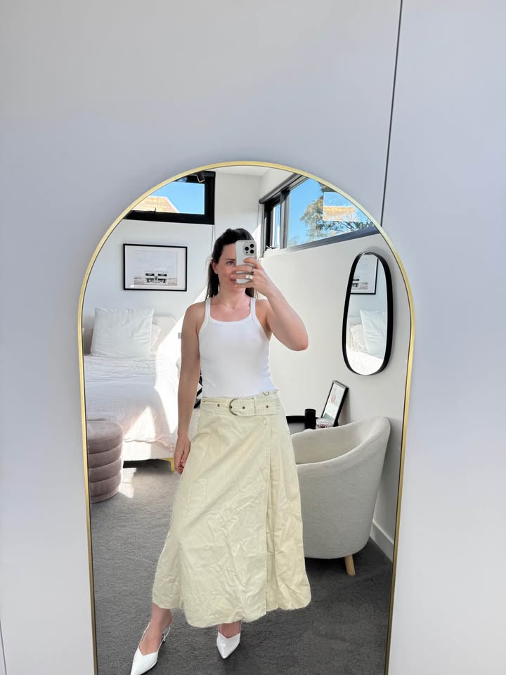 Bronze Snake Skirt - size 8