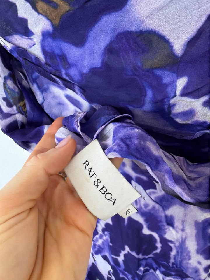 Rat & Boa Maxi Dress - size XS
